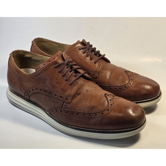 Cole Haan Other - Cole Haan OriginalGrand Wingtip Oxford C26471 Mens 9M Brown Casual Leather Shoes